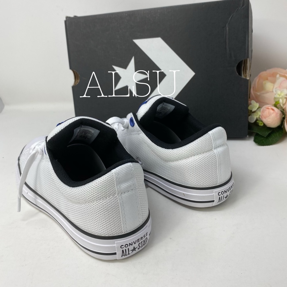 Converse Ctas Canvas Low Top Street Slip White k/W - Picture 7 of 8